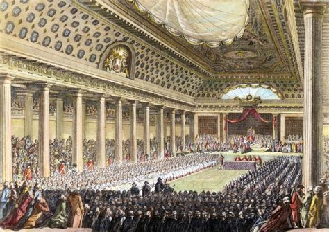 French Revolution 1789 Nking Louis Xvi Presiding At The Opening Of The ...