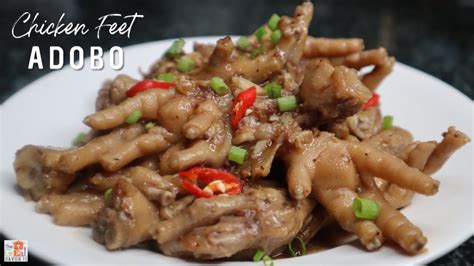 Chicken Feet Adobo Filipino Style - YouTube