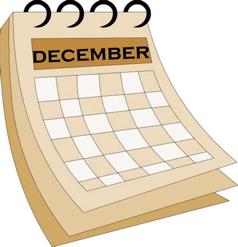 Download High Quality december clipart calendar Transparent PNG Images ...