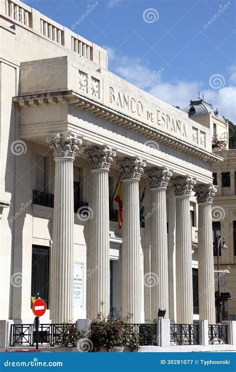 Bank Of Spain In Malaga Royalty Free Stock Photography - Image: 30281077