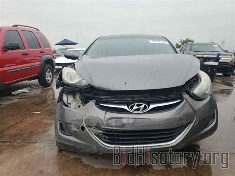 Report 5NPDH4AE9DH178736 HYUNDAI ELANTRA 2013 SILVER GAS - price and ...