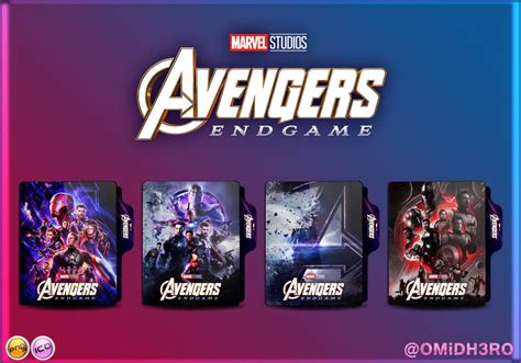 Avengers EndGame (2019) Folder Icon V8 by OMiDH3RO on DeviantArt