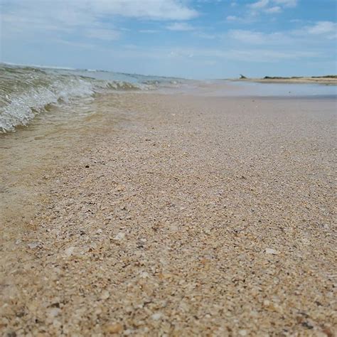 Clear Water at Rutherford Beach, Louisiana