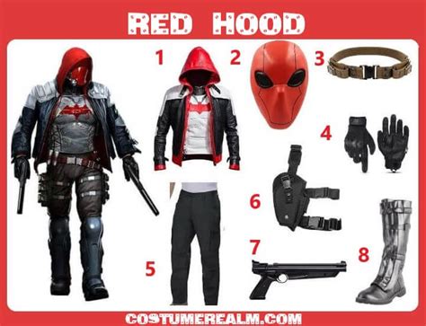 Red Hood Costume | Halloween Costum Guide | Costume Realm