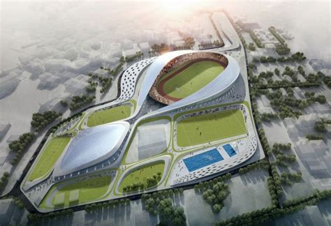 Rajiv Gandhi Sports Complex-Athletic Ripples | Studio Symbiosis