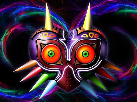 How To Draw Majora's Mask From The Legend Of Zelda - YouTube