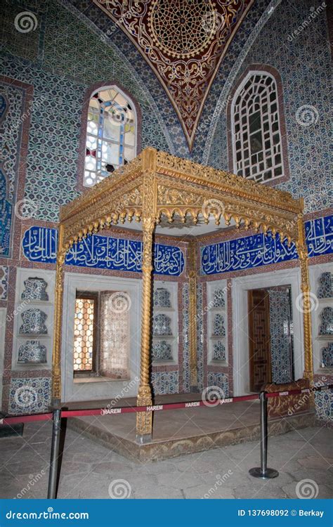 Interior of a Historic Ottoman Mosque on Display Editorial Photography - Image of architecture ...