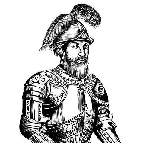 Conquistador Drawing at GetDrawings | Free download