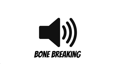 Bone Cracking Sound Effect - YouTube