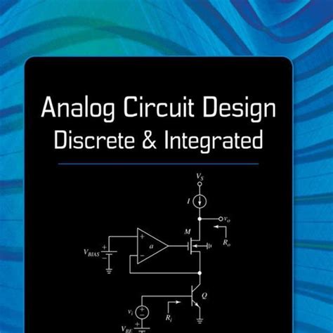 Analog Circuit Design Book with Diagrams