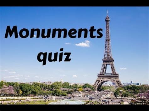 World monuments quiz - YouTube