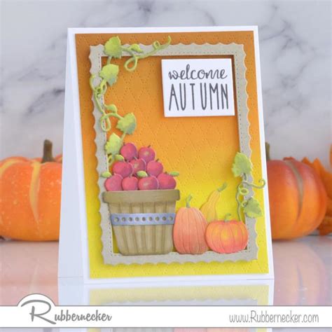 Make Some Sweet Handmade Autumn Greeting Cards! - Rubbernecker Blog