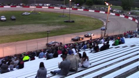 Grundy County Speedway Late Model Heat 6-14-2019 - YouTube