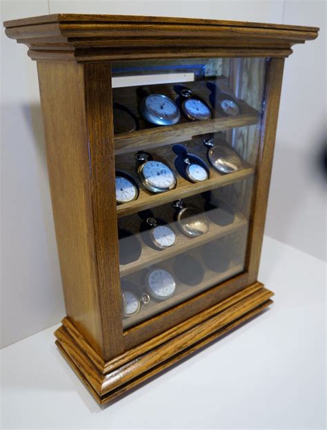 Pocket Watch Display Cabinet • Display Cabinet