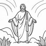 Inspirational He Is Risen Coloring Page  Coloring Pagescom sketch template