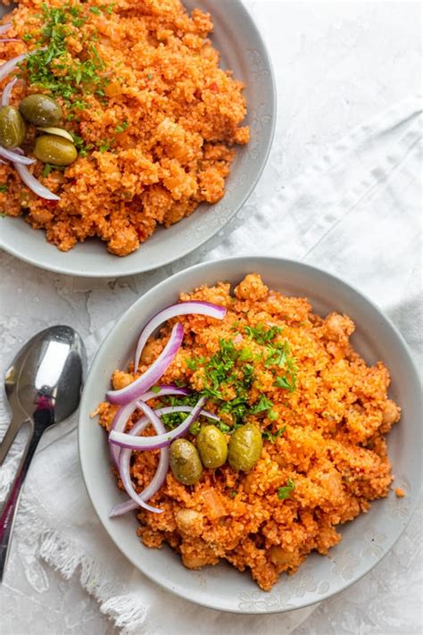 Bulgur Pilaf {Authentic Vegan Recipe} | FeelGoodFoodie