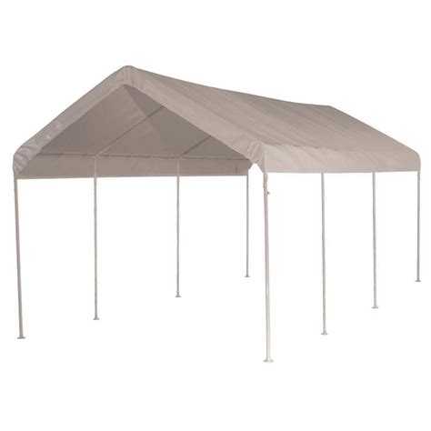 ShelterLogic Max AP 10 ft. x 20 ft. White All Purpose Canopy | The Home ...