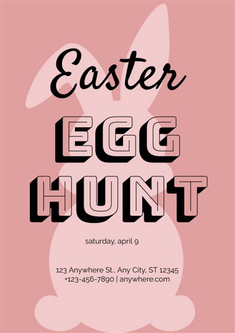 easter egg hunt Template | PosterMyWall