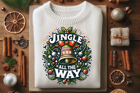 Jingle All the Way PNG Graphic by Azommi · Creative Fabrica