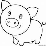 Baby Pig Coloring Pages 36 Free Printables  ColoringAll sketch template