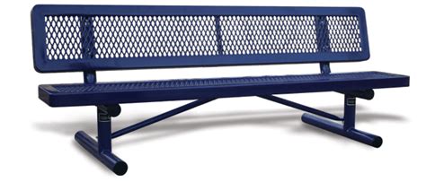 Traditional Style Playground Bench | Thermoplastic Coated | Park Benches | Belson Outdoors®