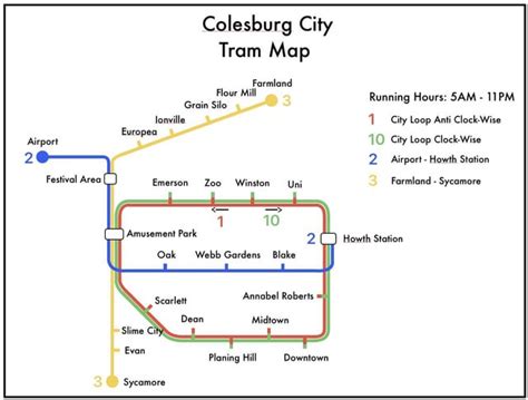 I made a pretty cute map for one of my city's tram network : r ...