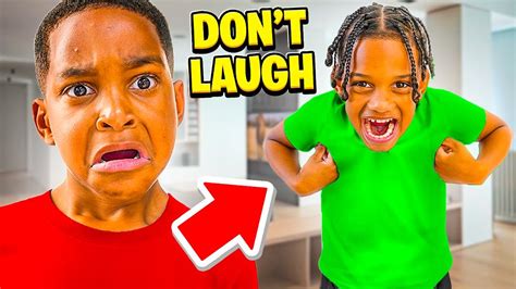 TRY NOT TO LAUGH CHALLENGE Ep.4 | The Prince Family Clubhouse - YouTube