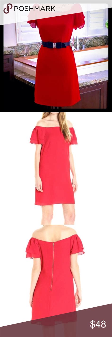 HP 12/17! Party Ready Candy Apple Red Dress | Red dresses classy, Classy dress, Betsey johnson ...