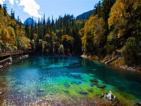 Jiuzhaigou Valley Sichuan China