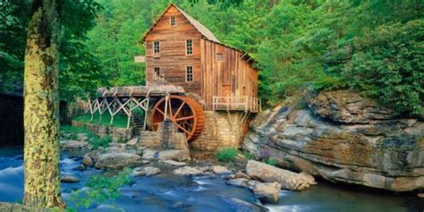 25 of the Most Beautiful Old Grist Mills In America - National State Parks