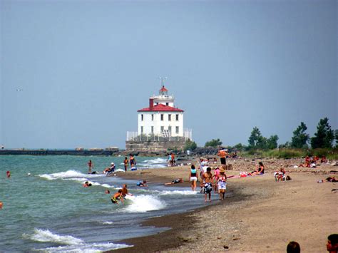 Headlands Beach State Park, an Ohio State Park located near Chardon, Chesterland and Cleveland