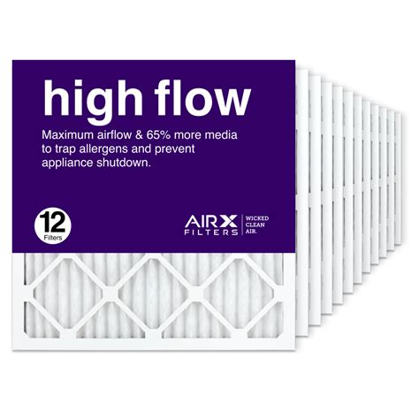 20x20x1 Air Filter MERV 11 12-Pack | DiscountFilters.com