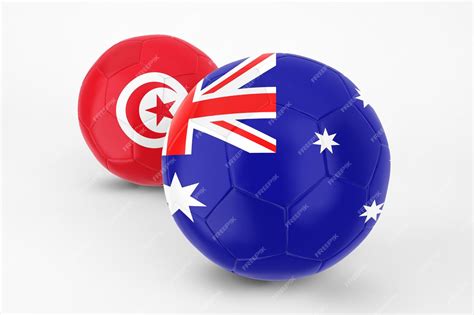 Premium Photo | Australia vs tunisia