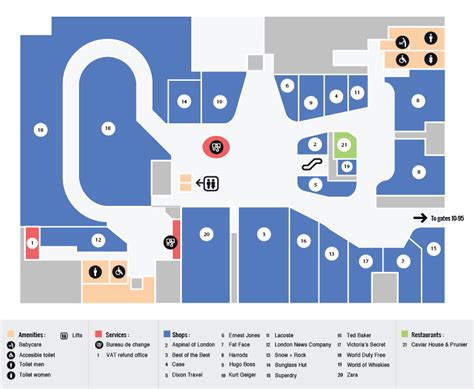 Map Of Gatwick Airport South Terminal - Map Of Campus