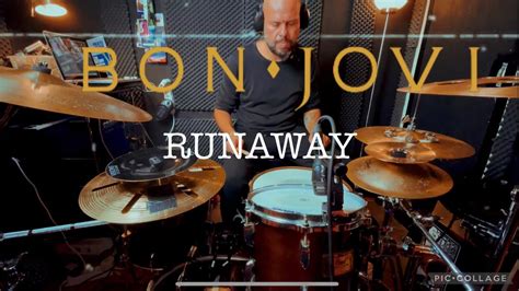 RUNAWAY - Bon Jovi Drum cover - YouTube