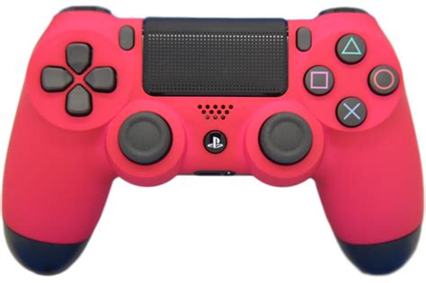 Pink Soft Touch PS4 Wireless Controller