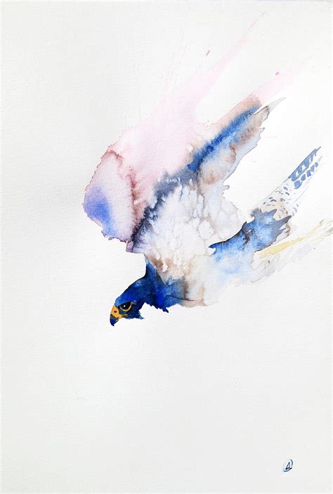 The hunting Peregrine falcon :: Behance