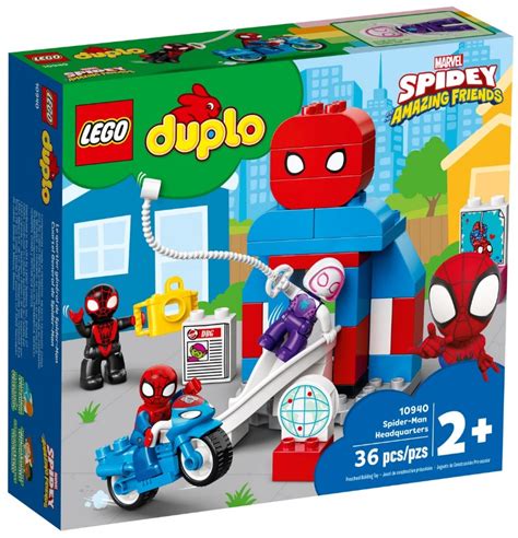 Summer 2021 LEGO Duplo 10940 Spider-Man Headquarters Set Image & Pricing (Marvel Spidey Amazing ...