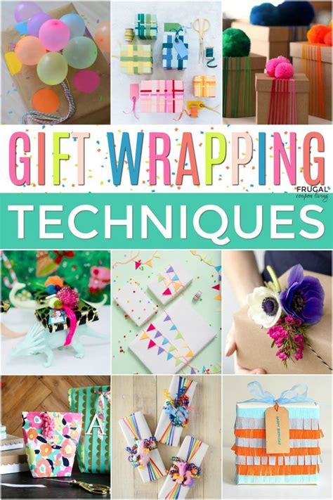 Creative Gift Wrapping Techniques & Ideas