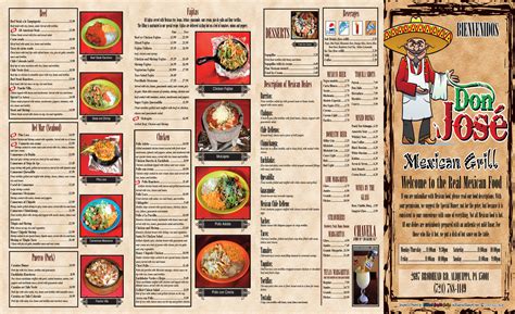 Menu – Don Jose Mexican Grill