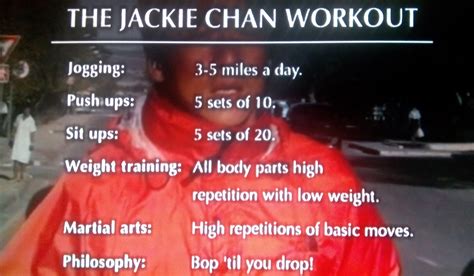 Jackie Chan : r/workouts