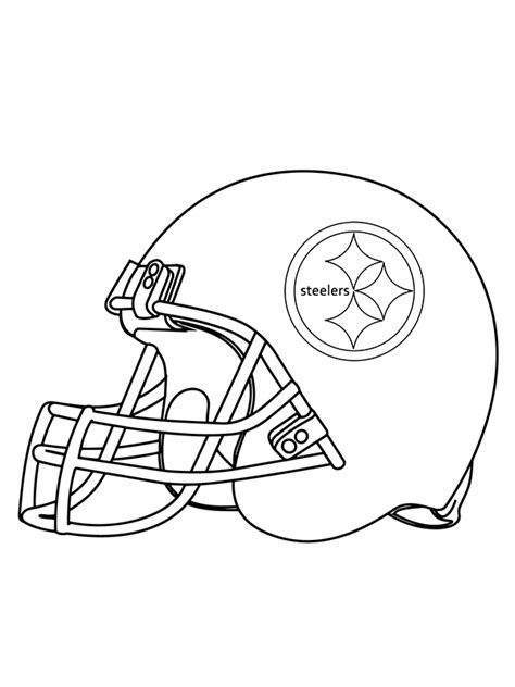 Pittsburgh Steelers Printable Coloring Pages