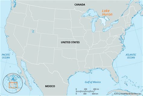 Lake Huron | Map, Depth, Location, & Michigan | Britannica