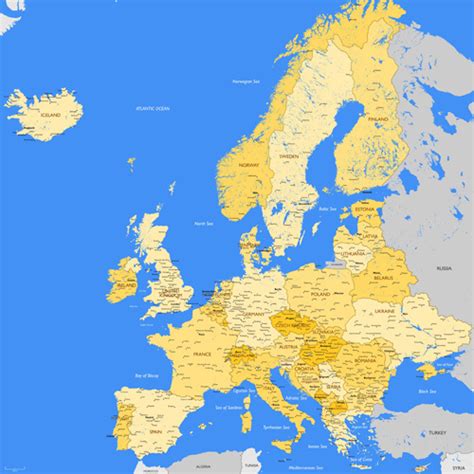 Europe Map Svg Free Download - 100+ File Include SVG PNG EPS DXF