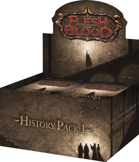 Flesh and Blood History Pack 1 Booster Box – Collector's Avenue