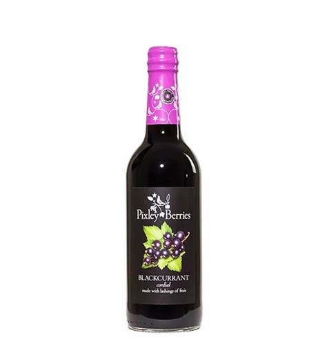 Blackcurrant Cordial 500ml, Taste Herefordshire, Pixley Berries