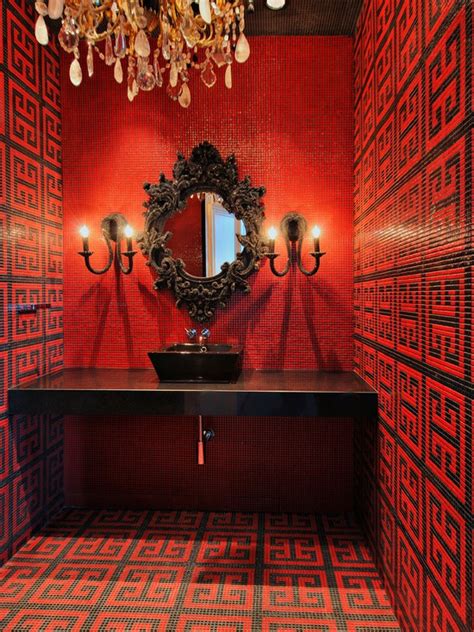 31 red bathroom floor tiles ideas and pictures