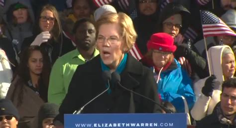 'I am angry!': Elizabeth Warren unleashes in fiery speech against ...