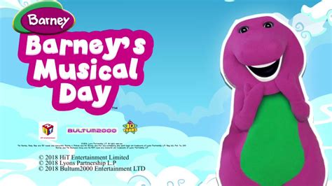 Barney's Musical Day!💜💚💛 | CUSTOM AUDIO | SUBSCRIBE - YouTube