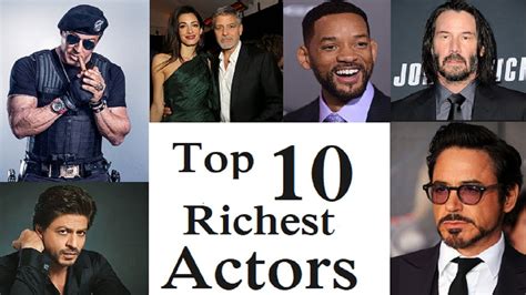 TOP 10 Richest Actor in entire Hollywood with total net worth